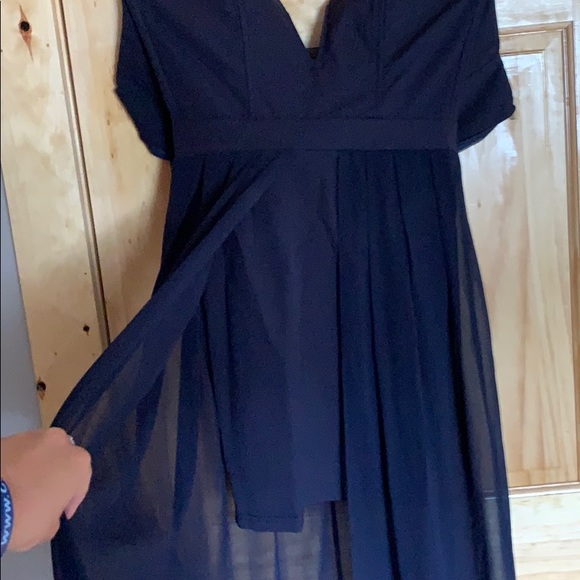 Ordered from Australia Navy Blue Elegant dress - Picture 4 of 5